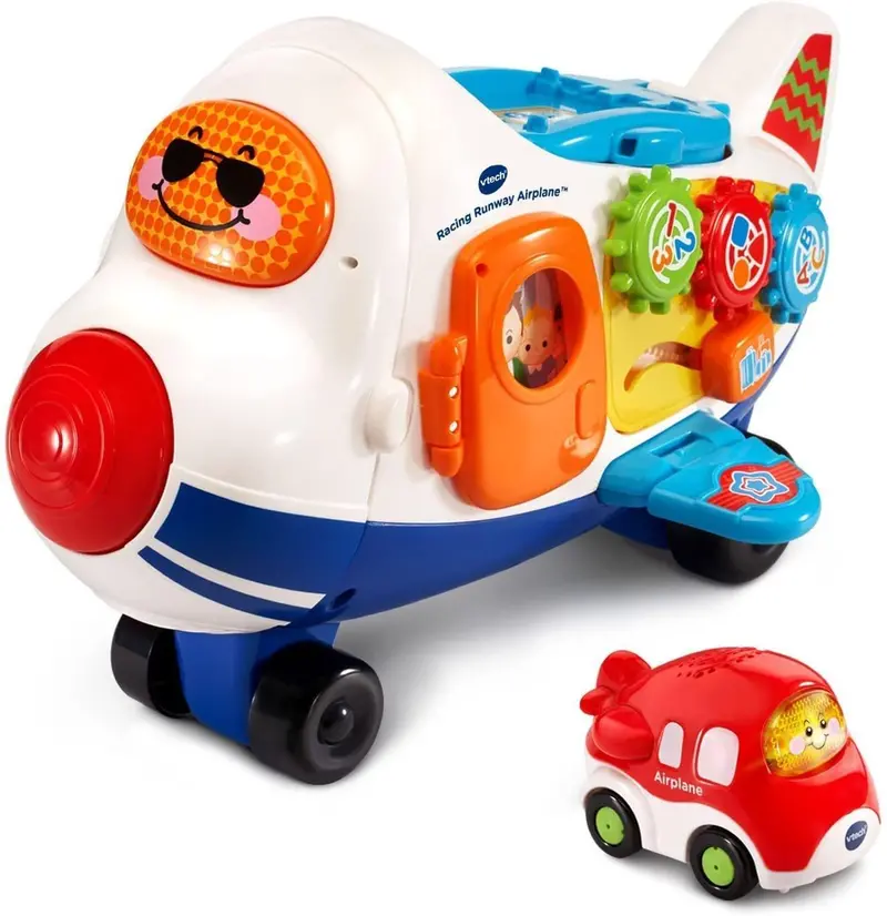 Vtech Go! Go! Smart Wheels Racing Runway Airplane – Interactive Track Toy 1