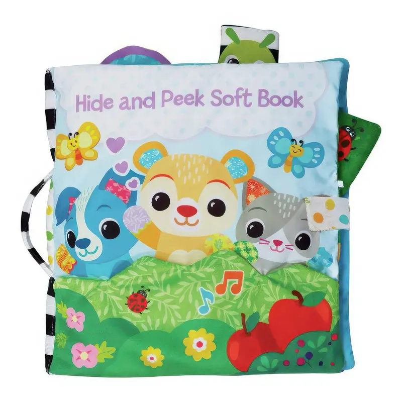 Vtech Hide & Peek Soft Activity Book For Babies 1