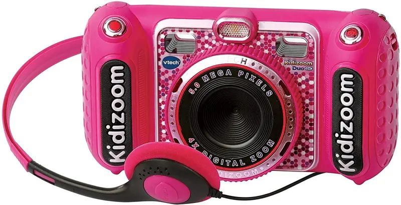 Vtech Kidizoom Duo Dx Digital Camera – Pink Kids’ Camera With Dual Lenses (Greek Language Support) 1