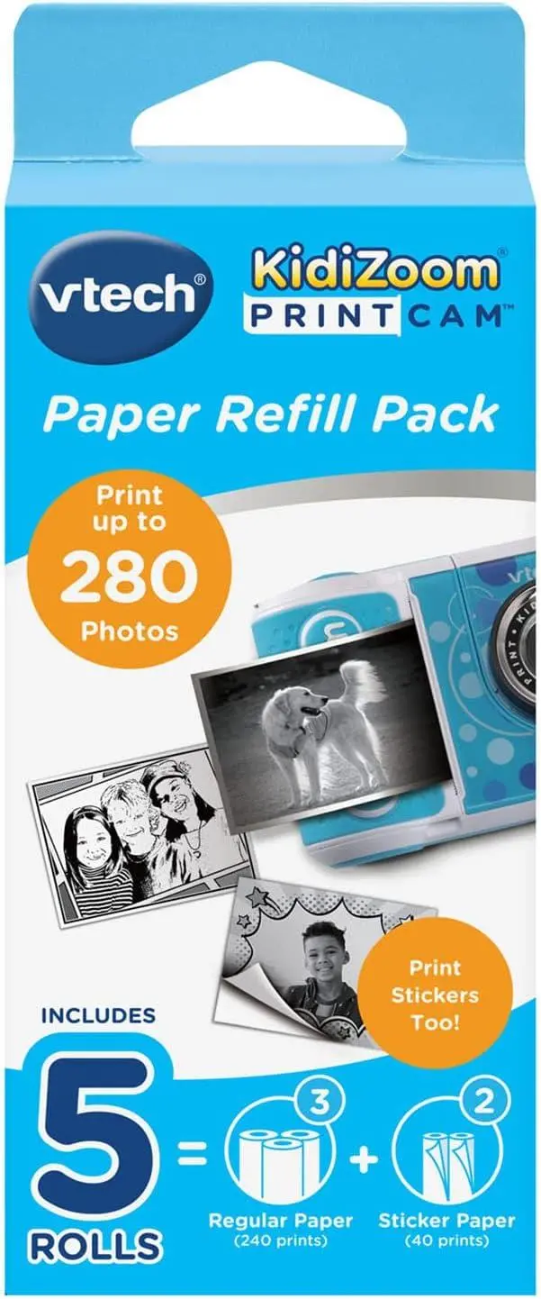 Vtech Kidizoom Print Cam Refill Pack – 4 Photo Rolls 1