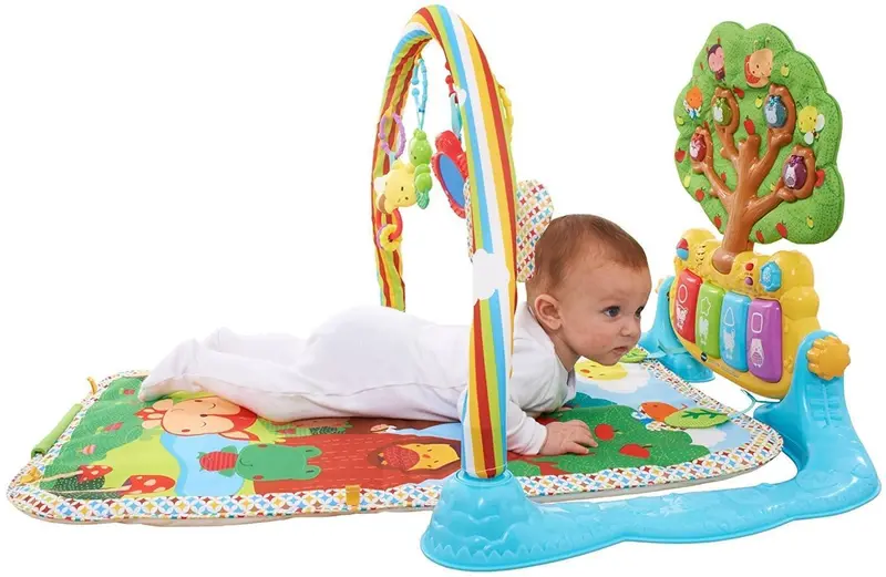 Vtech Little Friendlies Glow & Giggle Playmat – Interactive Sensory Mat For Infants 1