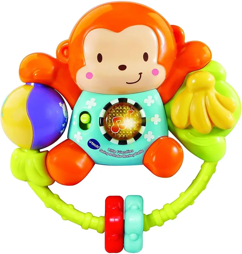 Vtech Little Friendlies Swing & Shake Monkey – Soothing Rattle For Babies 1