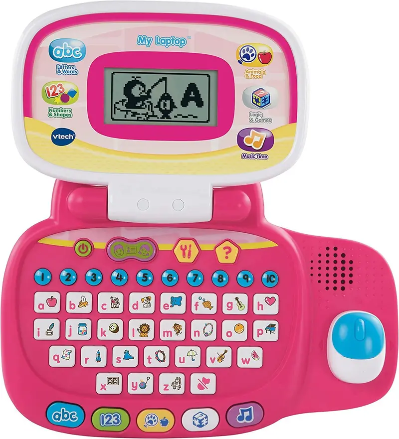 Vtech My First Laptop Toy For Toddlers – Pink Learning Edition 1