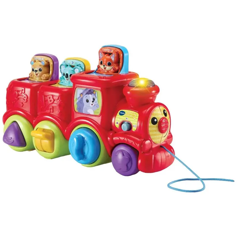 Vtech Pop & Sing Animal Train – Musical Pull-Along Toy For Babies 1
