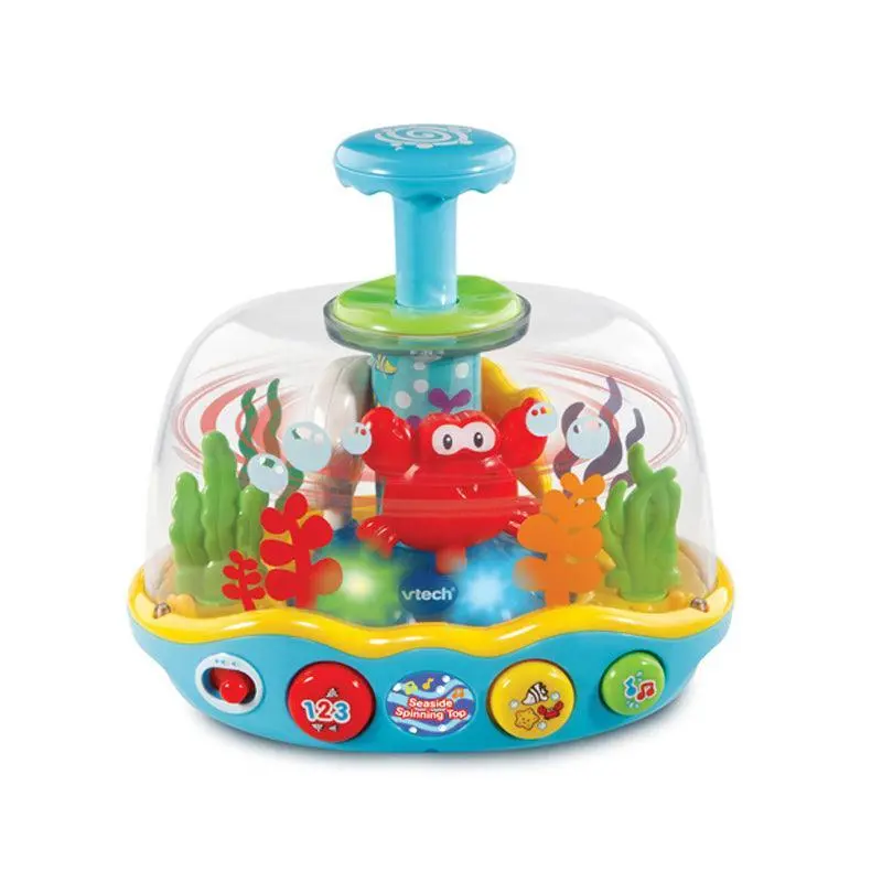 Vtech Seaside Spinning Top – Ocean-Themed Rotating Sensory Toy 1