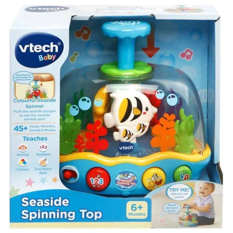 Vtech Seaside Spinning Top Sensory Toy (Model 508903) 1