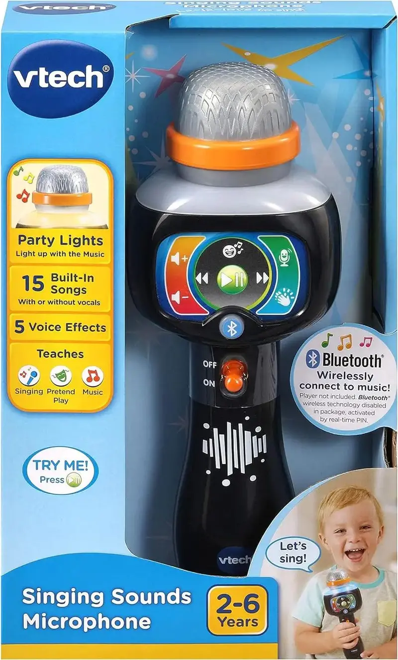 Vtech Singing Microphone Toy For Preschoolers 1