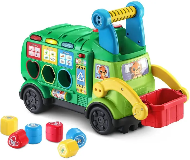 Vtech Sort And Recycle Ride-On Truck – Eco-Themed Motor Skill Development Toy 1