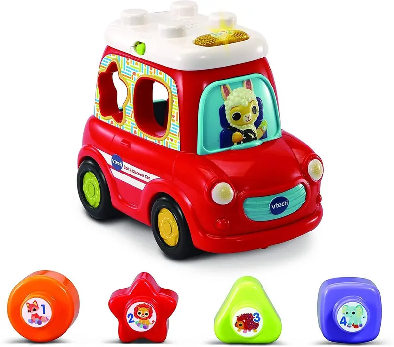 Vtech Sort & Discover Rolling Car Learning Toy 1