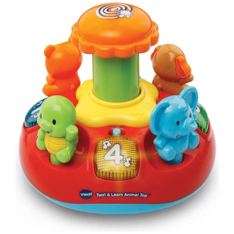 Vtech Spinning Top Toy With Push-And-Play Learning Features 1