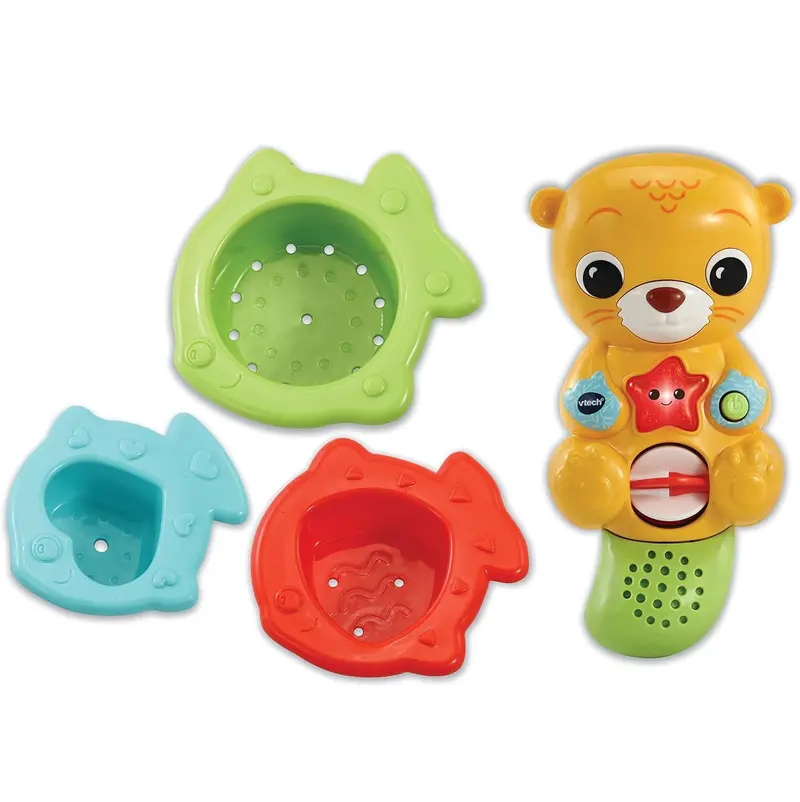 Vtech Splashing Fun Otter – Bath-Time Learning Toy With Water Features 1