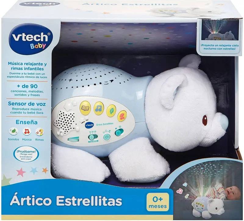 Vtech Starlight Sounds Polar Bear Plush Toy 1