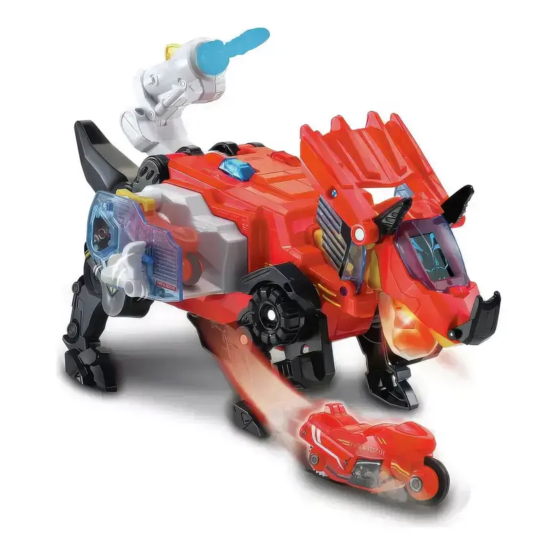 Vtech Switch & Go Dinos – Hero The Triceratops Transformation Toy 1
