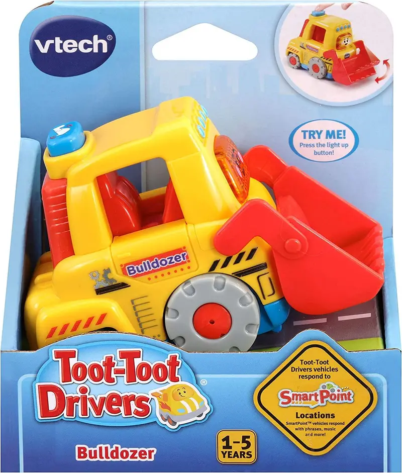 Vtech Toot-Toot Drivers Bulldozer Toy With Realistic Effects 1