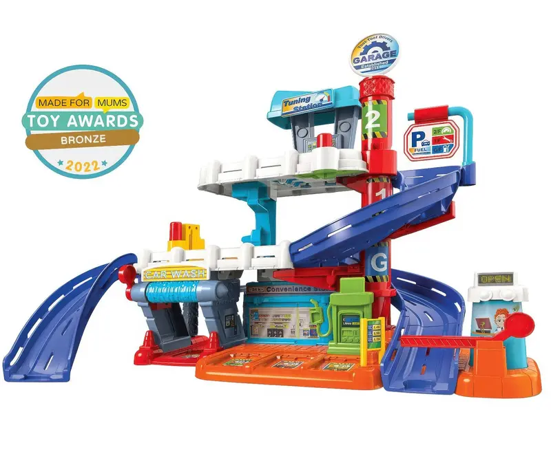 Vtech Toot-Toot Drivers Fix & Fuel Garage Playset 1