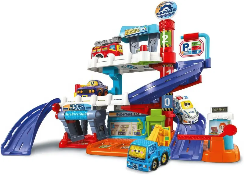 Vtech Toot-Toot Drivers Garage – Large Motorized Playset With Sound & Lights 1