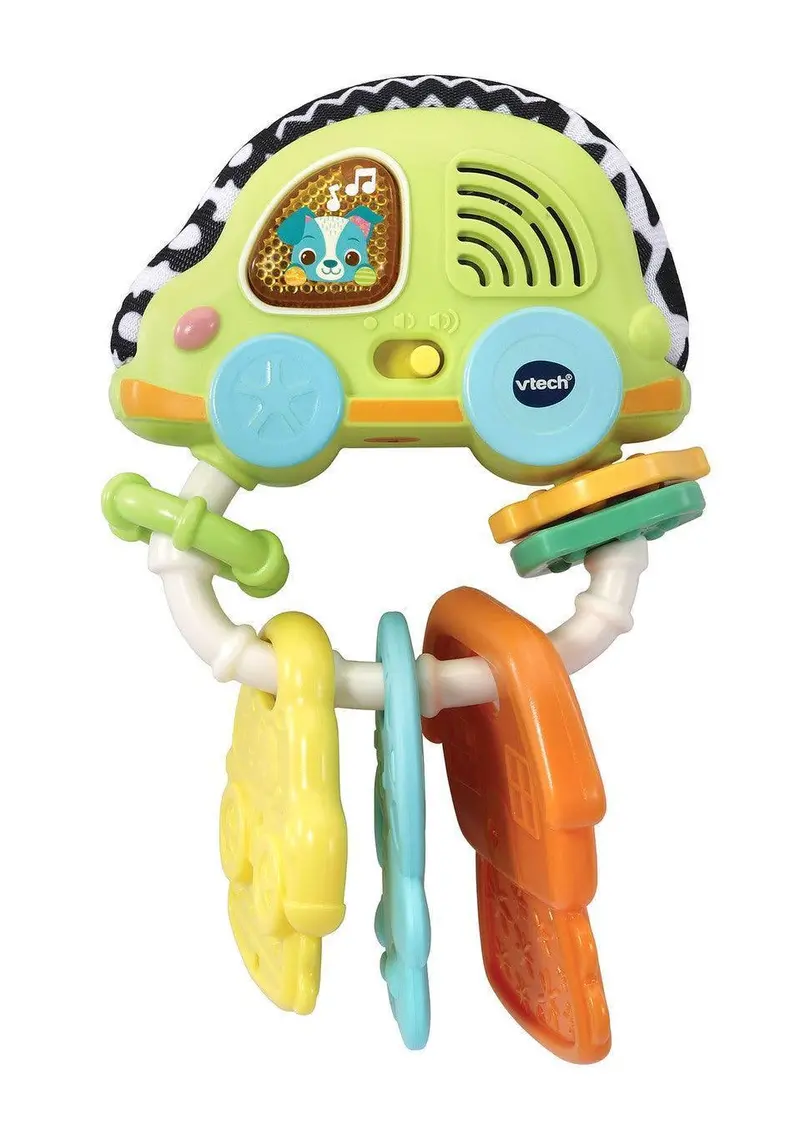 Vtech Touch & Feel Sensory Car Keys – Tactile Learning Toy For Babies 1