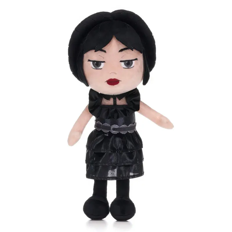 Wednesday Addams Plush Toy – 40 Cm Gothic Character Stuffed Doll 1