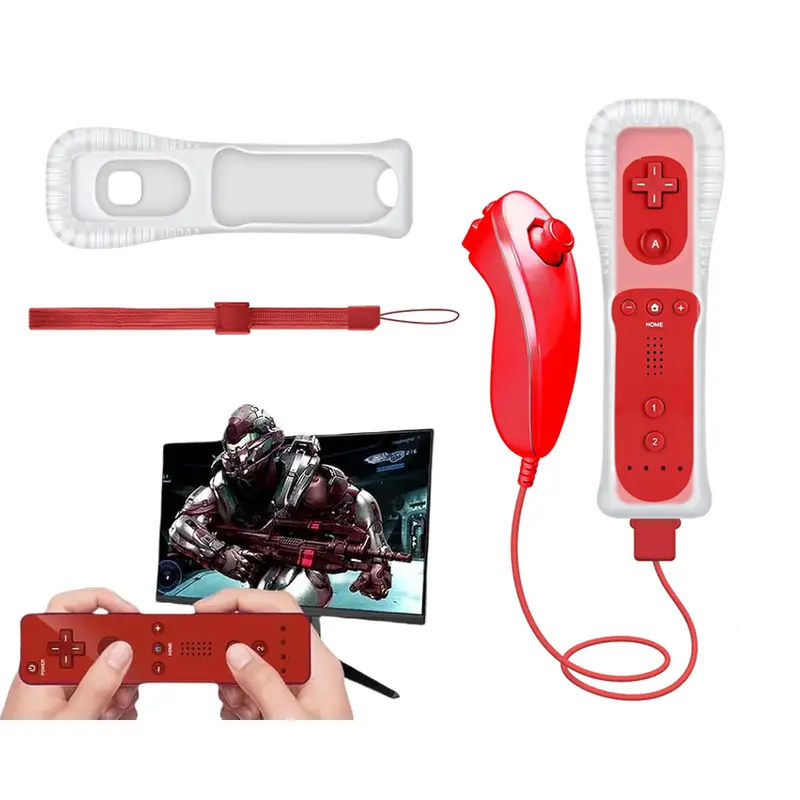Wii Motion Plus Remote With Nunchuk – Enhanced Gaming Experience 1