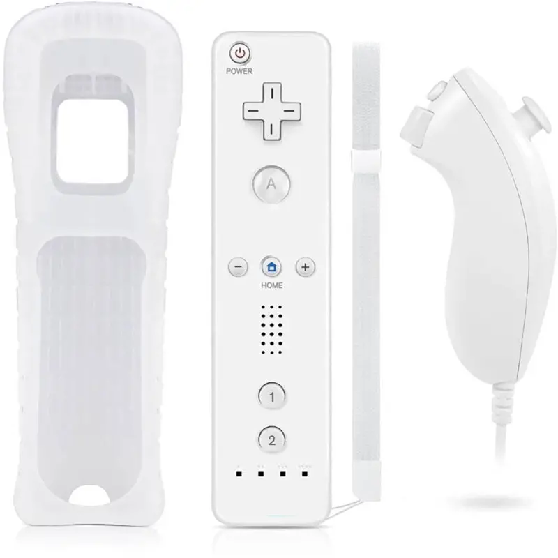 Wii Remote And Nunchuk Combo – Official-Style Replacement Controllers 1