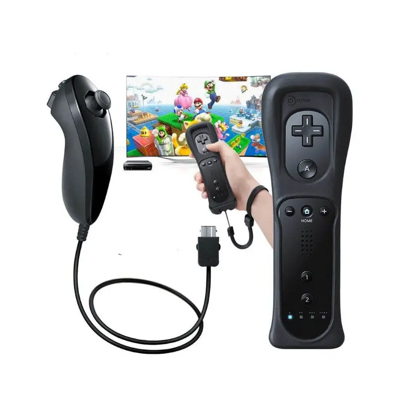 Wii Remote And Nunchuk Combo Set – Plug-And-Play Motion Gaming Kit 1