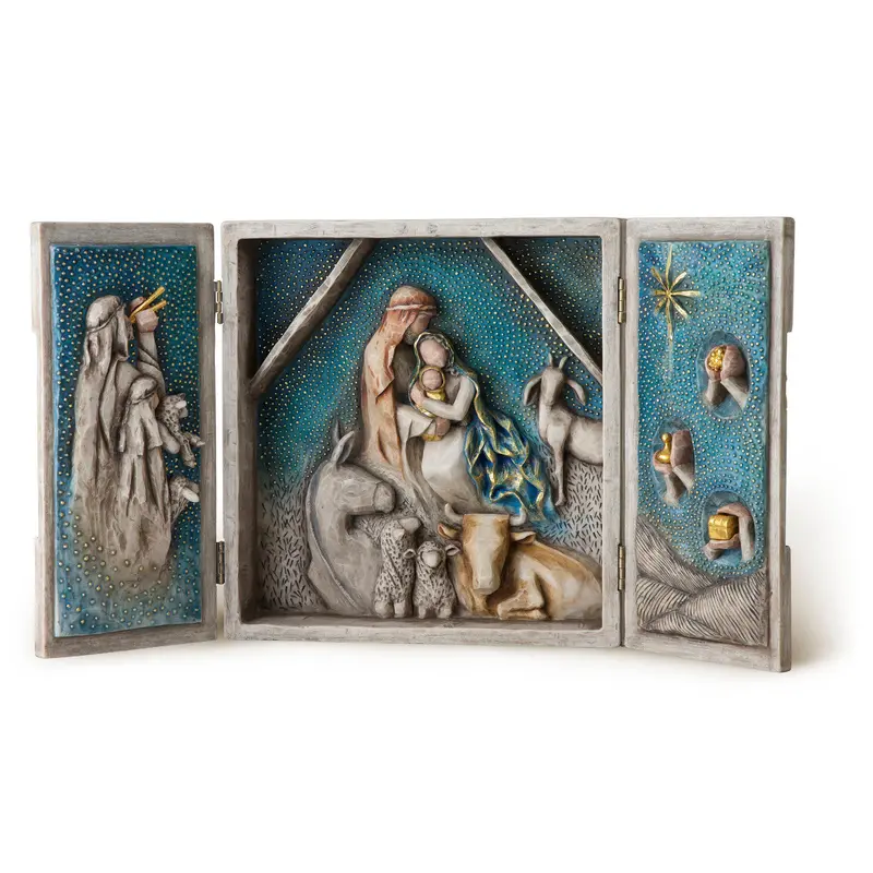 Willow Tree Starry Night Nativity Scene – Hand-Painted Figurines 1