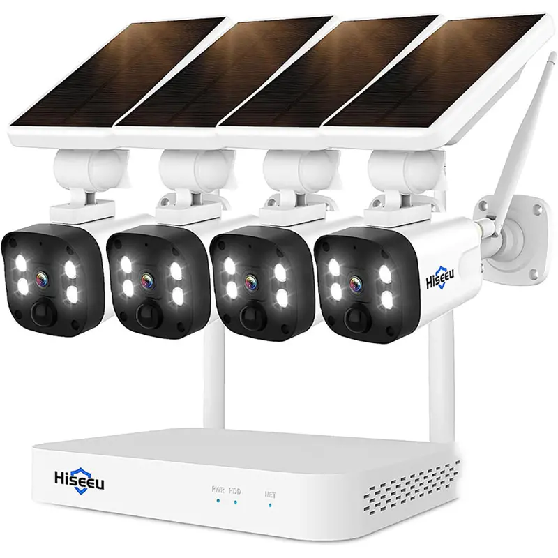 Wire-Free 3Mp Wireless Security Camera System For Home Monitoring 1