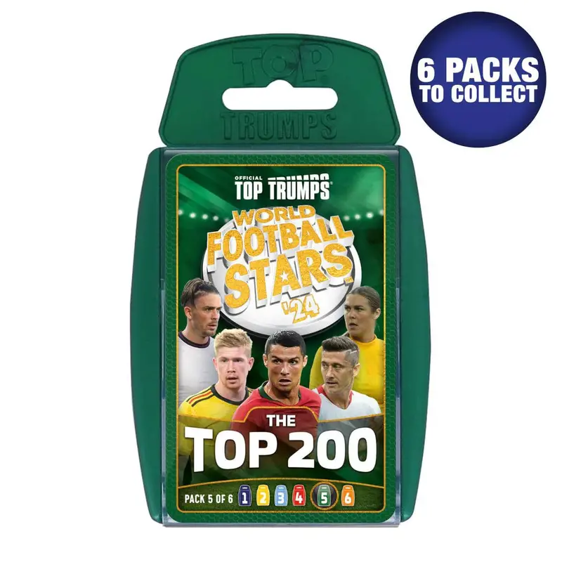 World Football Stars Top 200 – Top Trumps Pack 5 1