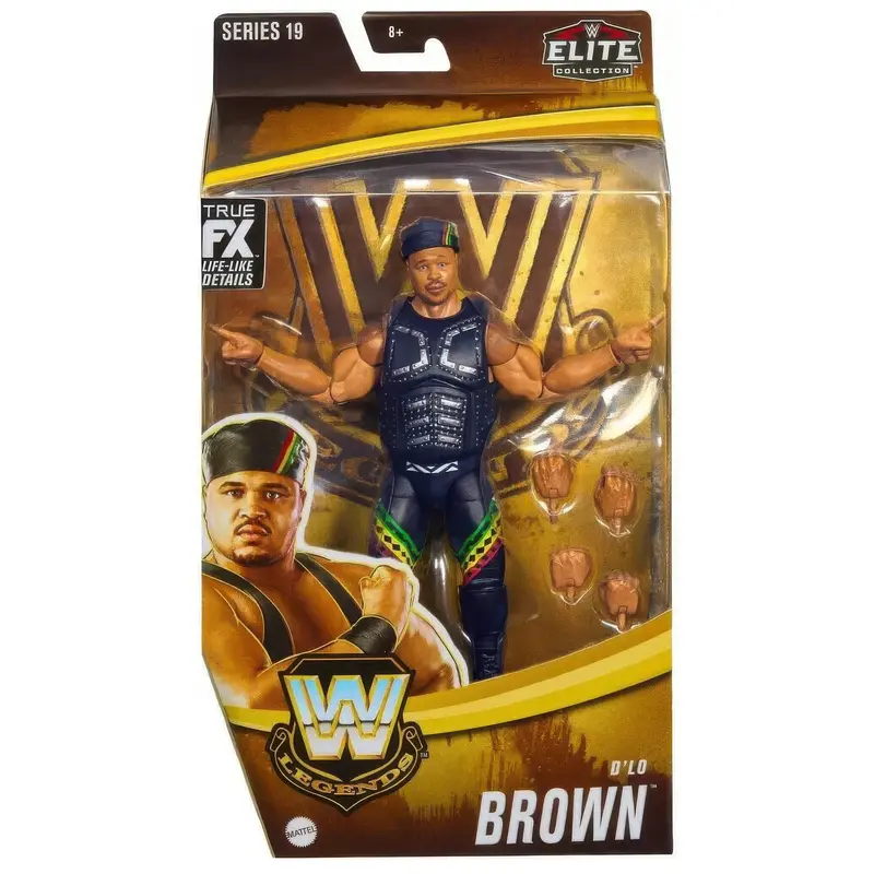 Wwe Elite Collection D'Lo Brown Wrestling Figure 1