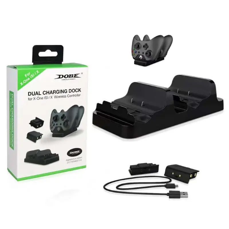 Xbox One Controller Charging Dock With Two Rechargeable Batteries 1