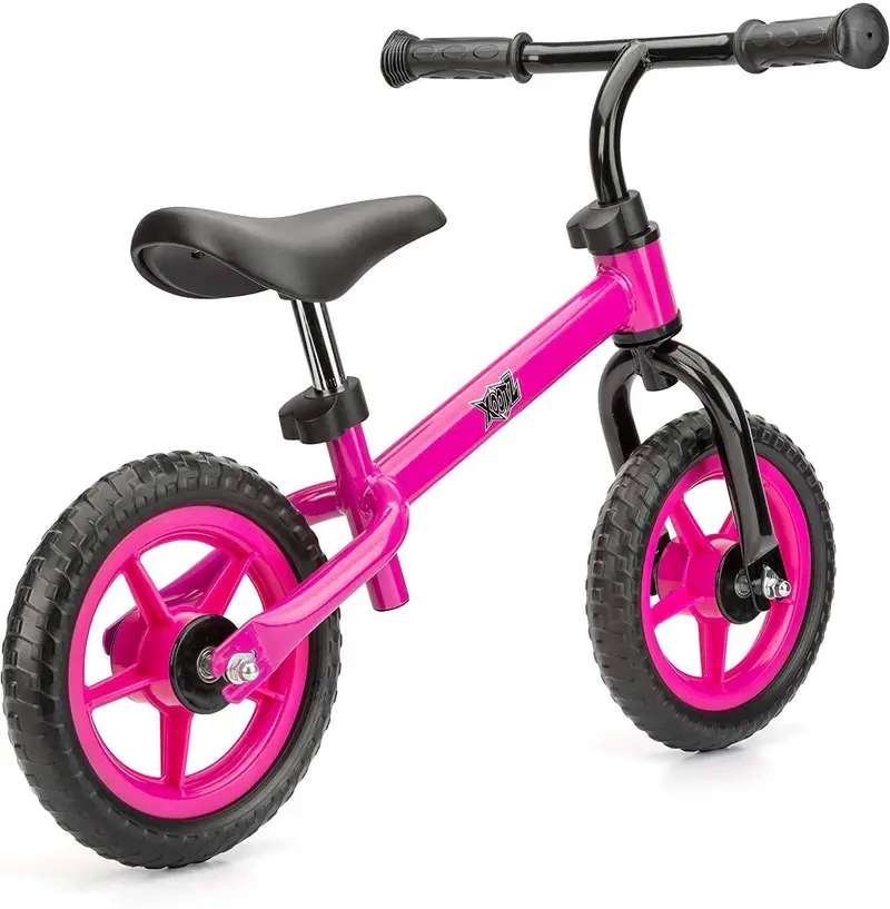 Xootz Pink Balance Bike For Toddlers – Lightweight Aluminum Frame 1