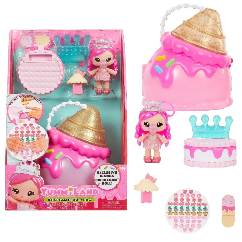 Yummiland Bianca Bubblegum Ice Cream Beauty Bag Playset 1