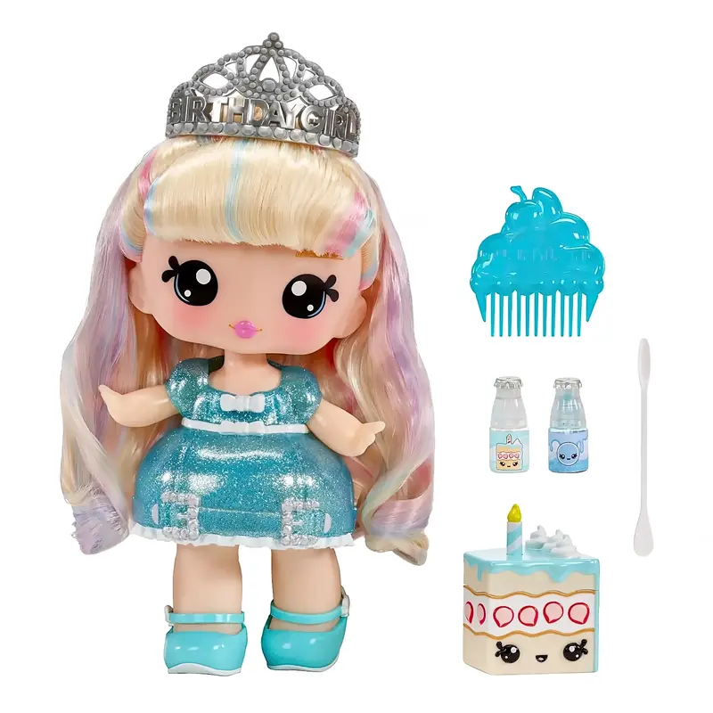 Yummiland Callie Birthday Cake Large Doll & Scented Lipgloss Pet 1