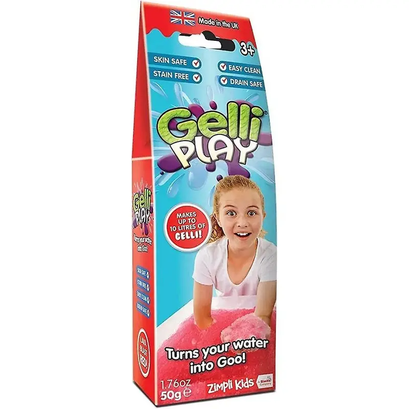 Zimpli Kids Eco-Friendly Gelli Play – 50G Assorted Colors 1
