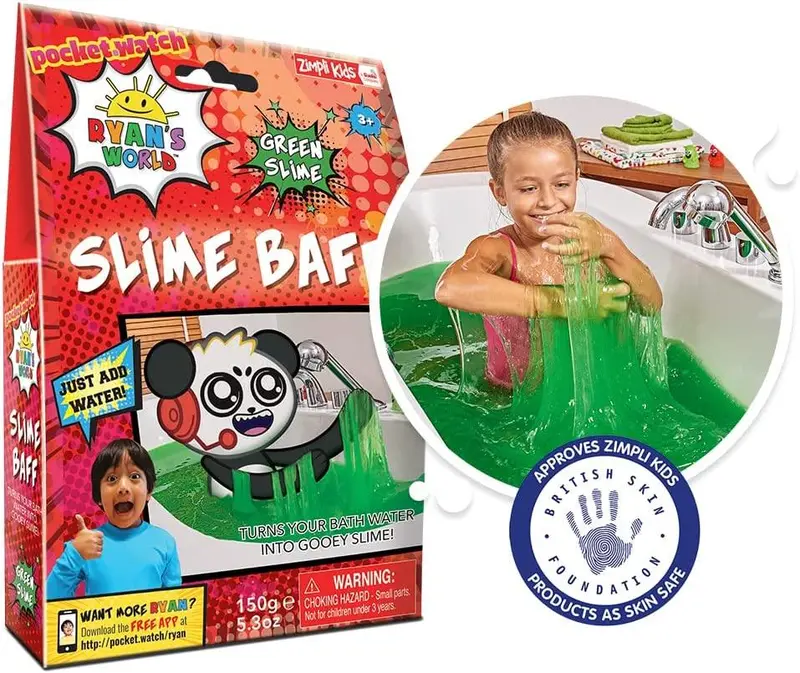 Zimpli Kids Ryan’S World Slime Baff – 150G Green 1