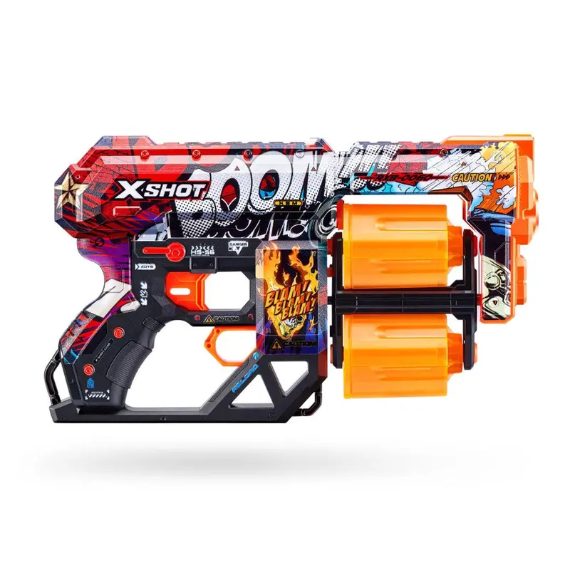 Zuru X-Shot Skins Dread Blaster Toy – Comes With 12 Darts 1